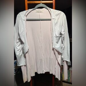 We The Free Light Pink Ribbed Top